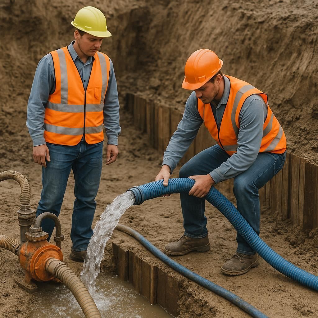 Услуги водопонижения в Саки